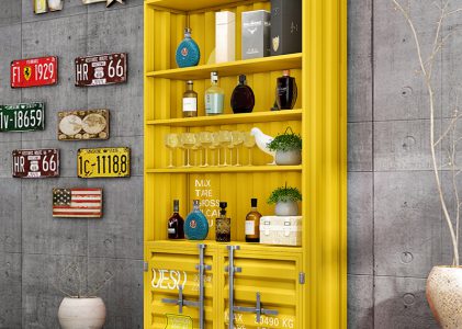 Commercial Industrial iron container lockers